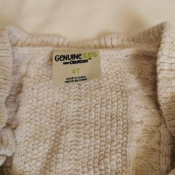 Kids Crocheted Bohemian Batwing Ruffled Cardigan by Target - Picture 5 of 11